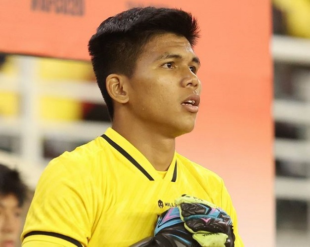 Kiper Timnas Indonesia U-19, Cahya Supriadi dikabarkan sudah pulih seusai tergeletak di lapangan kala bertanding melawan Hong Kong di Stadion Gelora Bung Tomo, Jumat (16/9/2022). (Foto: Instagram/@pssi)