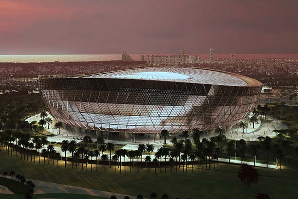 Daftar Stadion Piala Dunia 2022 Qatar. Stadion Lusail. Foto: Qatar2022.qa)