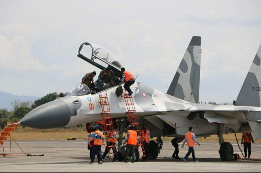 Jet Tempur Sukhoi Su-27 Dan Su-30 Ikut Amankan KTT G20, Ini Kecanggihannya