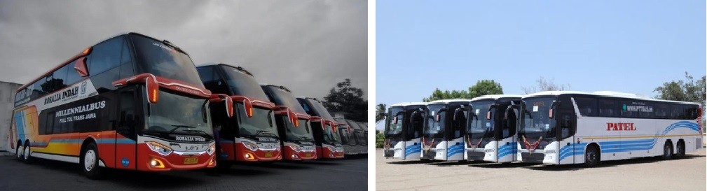 Bus Sleeper Indonesia Vs India