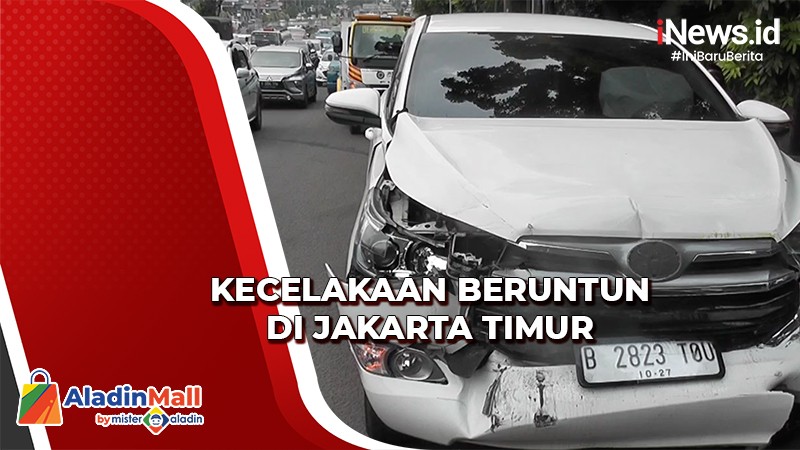 Kecelakaan Beruntun Di Tol Tangerang-Merak, 10 Kendaraan Rusak Parah