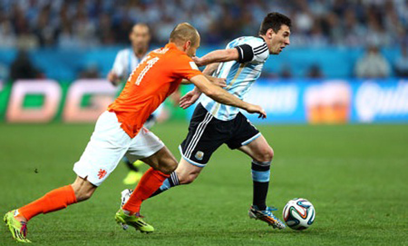 Bintang Timnas Argentina Lionel Messi tak pernah kalah lawan Belanda di Piala Dunia (Foto: Emirates247)