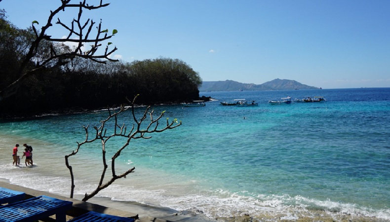 Pantai Blue Lagoon, surga tersembunyi di Bali. (Foto: tourism.karangasemkab.go.id)
