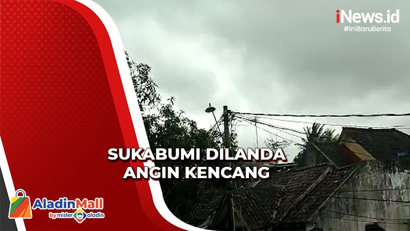 50 Rumah Di Sukabumi Rusak Diterjang Angin Kencang Nagrak Paling Parah