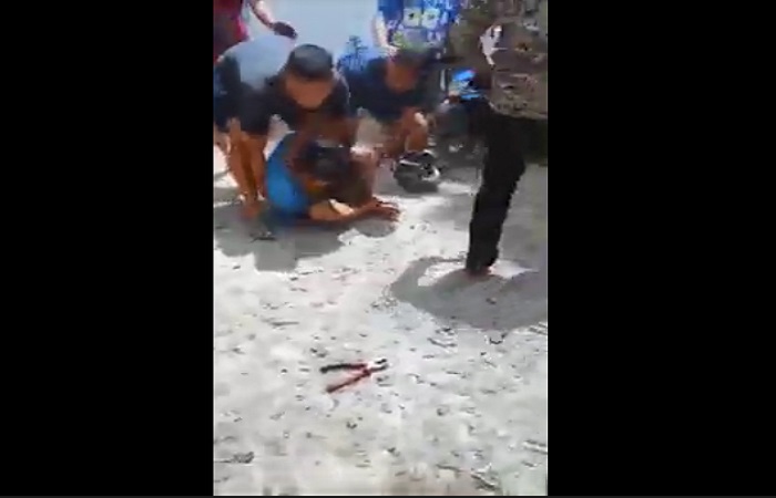 Pria Karimun Diamuk Massa, Ternyata Residivis