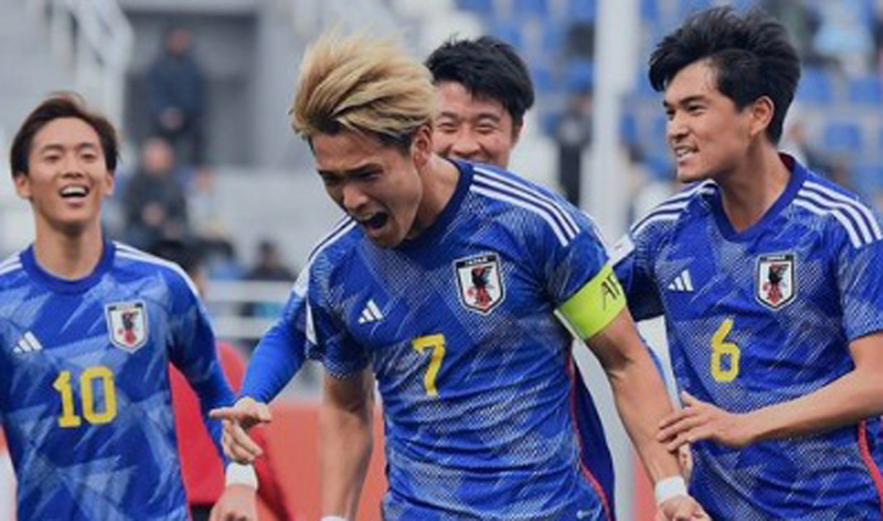 Jepang kalahkan Arab Saudi 2-1 matchday terakhir  Grup D Piala Asia U-20 2023 di Stadion Lokomotiv, Tashkent, Kamis (9/3/2023) malam WIB. (Foto: Instagram/japanfootballassociation)