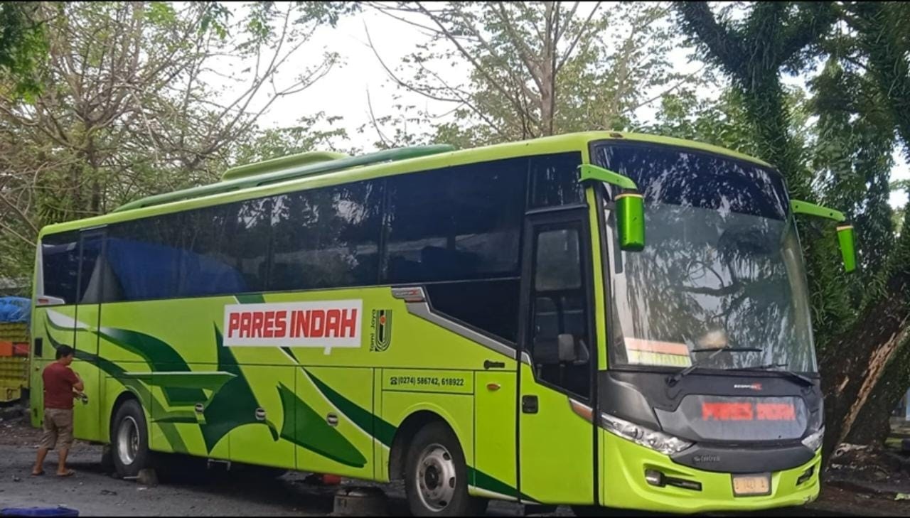 Minibus masuk parit