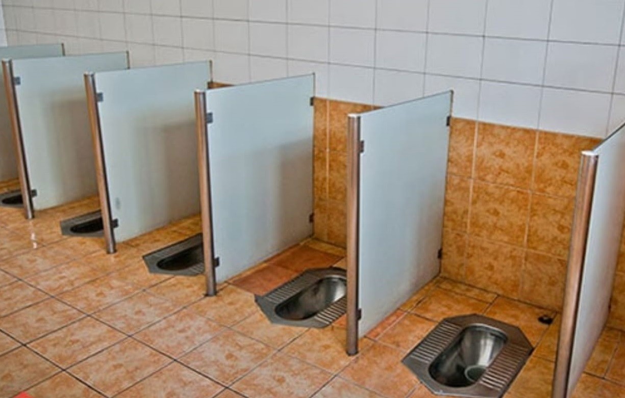 China toilet