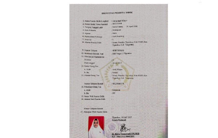 Contoh Contoh