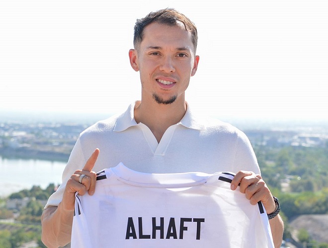 Pemain keturunan indonesia Ilias Alhaft resmi bergabung klub Armenia, FC Noah. (Foto: Instagram FC Noah)