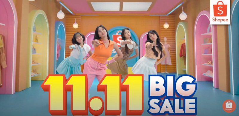 JKT48 jadi bintang iklan Shopee 11.11 Big Sale. (Foto: Ist)