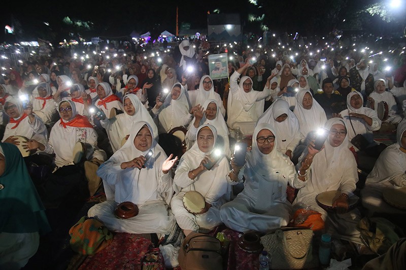 Maulid Akbar 10.000 Rebana di Kediri