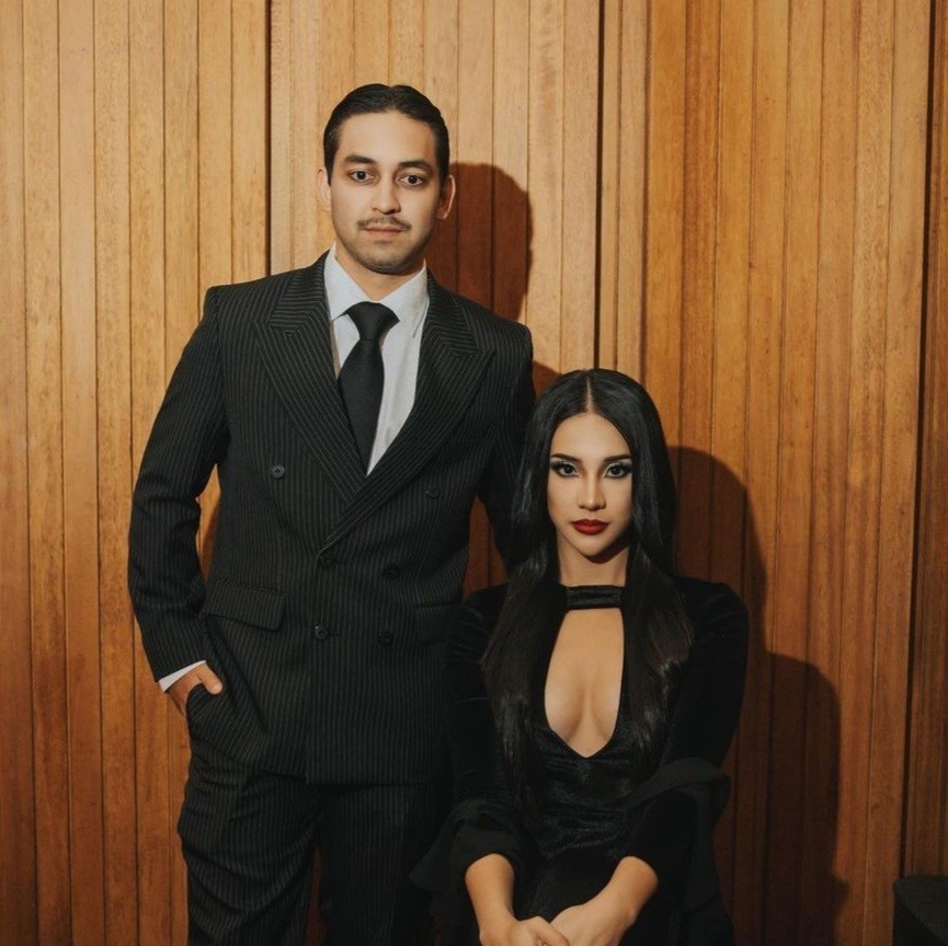 Potret Anya Geraldine menyambut Halloween. (Foto: instagram)