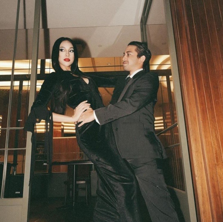 Potret Anya Geraldine menyambut Halloween. (Foto: instagram)