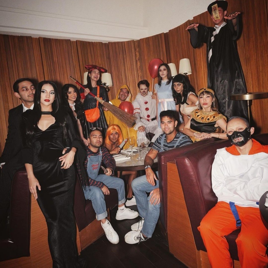 Potret Anya Geraldine menyambut Halloween. (Foto: instagram)