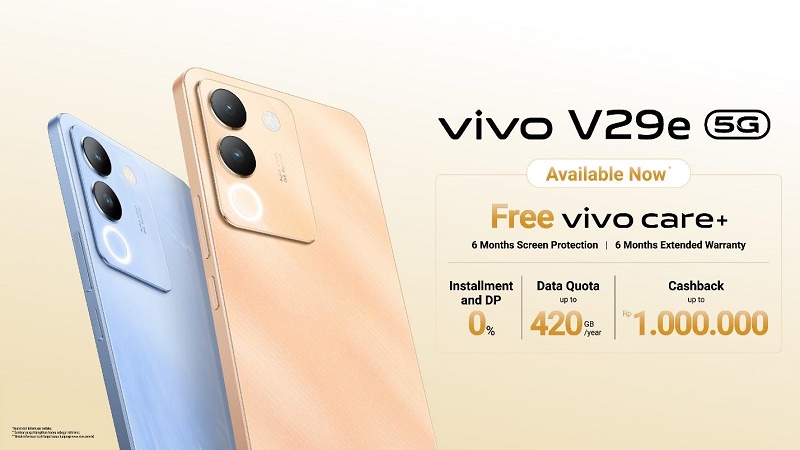 Promo menarik pembelian vivo V29e. (Foto: dok vivo Indonesia)