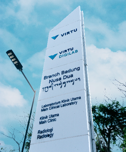 Virtu DigiLab Laboratorium klinik Laboratorium Klinik Virtu DigiLab, Bali. (Foto: Ist)