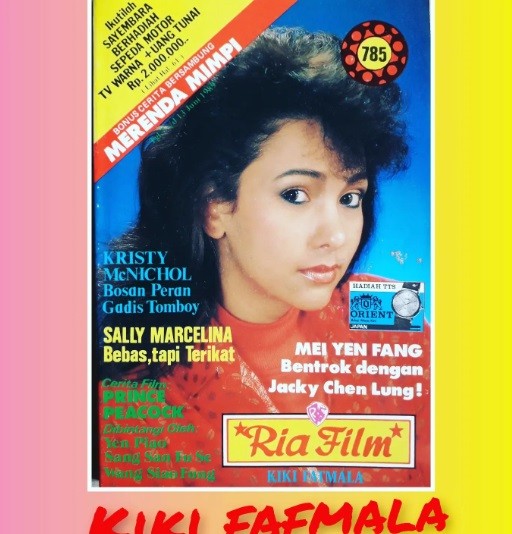 Mengenang masa muda Kiki Fatmala. (foto: Instagram)