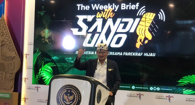 Sandiaga Uno Imbau Pengusaha Dahulukan Bayar THR agar Masyarakat Bisa Beli Oleh-Oleh Mudik