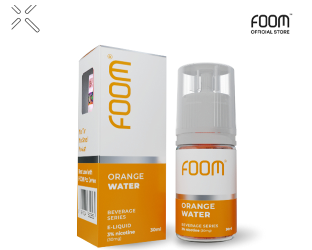 FOOM Liquid New Beverage Orange Water. (Foto: dok FOOM)