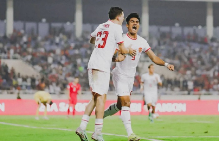 Timnas Indonesia membantai Vietnam 3-0 pada lanjutan Grup F putaran kedua Kualifikasi Piala Dunia 2026, Selasa (26/3/2024) malam WIB. (Foto: Instagram/jokowi)
