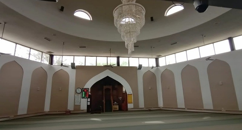 Masjid Al Rashid di Kota Edmonton, Kanada (Foto: iNews.id/Achmad Faisal Nasution)