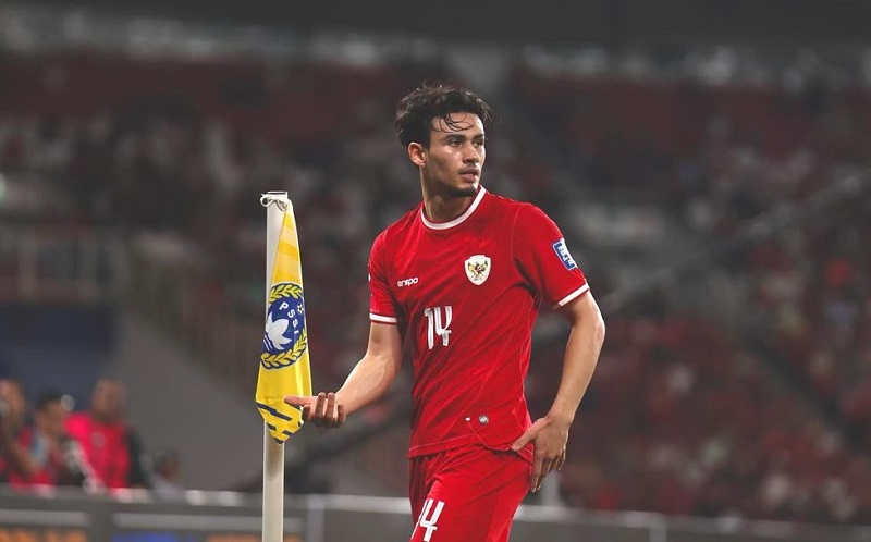 Nathan Tjoe-A-On pantas menjadi kapten Timnas Indonesia U-23 vs Guinea. (Foto: Instagram @nathantjoeaon)