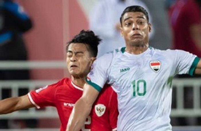 Timnas Indonesia U-23 bermain imbang 1-1 melawan Irak pada perebutan peringkat 3 Piala Asia U-23 2024 di Abdullah bin Khalifa Stadium, Kamis (2/5/2024) malam  (Foto: AFC)