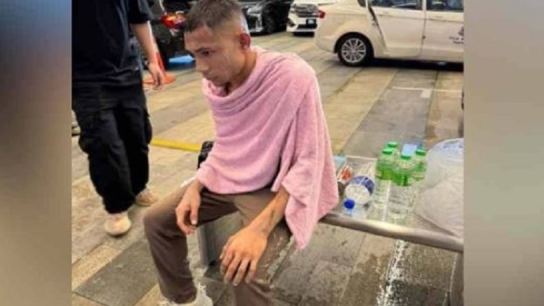 Polisi Selangor telah menangkap seorang pria yang diduga pelaku penyiraman air keras terhadap bintang Timnas Malaysia Faisal Halim.  (Foto: The Star)