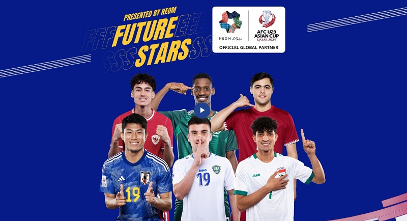 Rafael Struick masuk nominasi Future Star of the Tournament Piala Asia U-23 2024. (Foto: AFC)