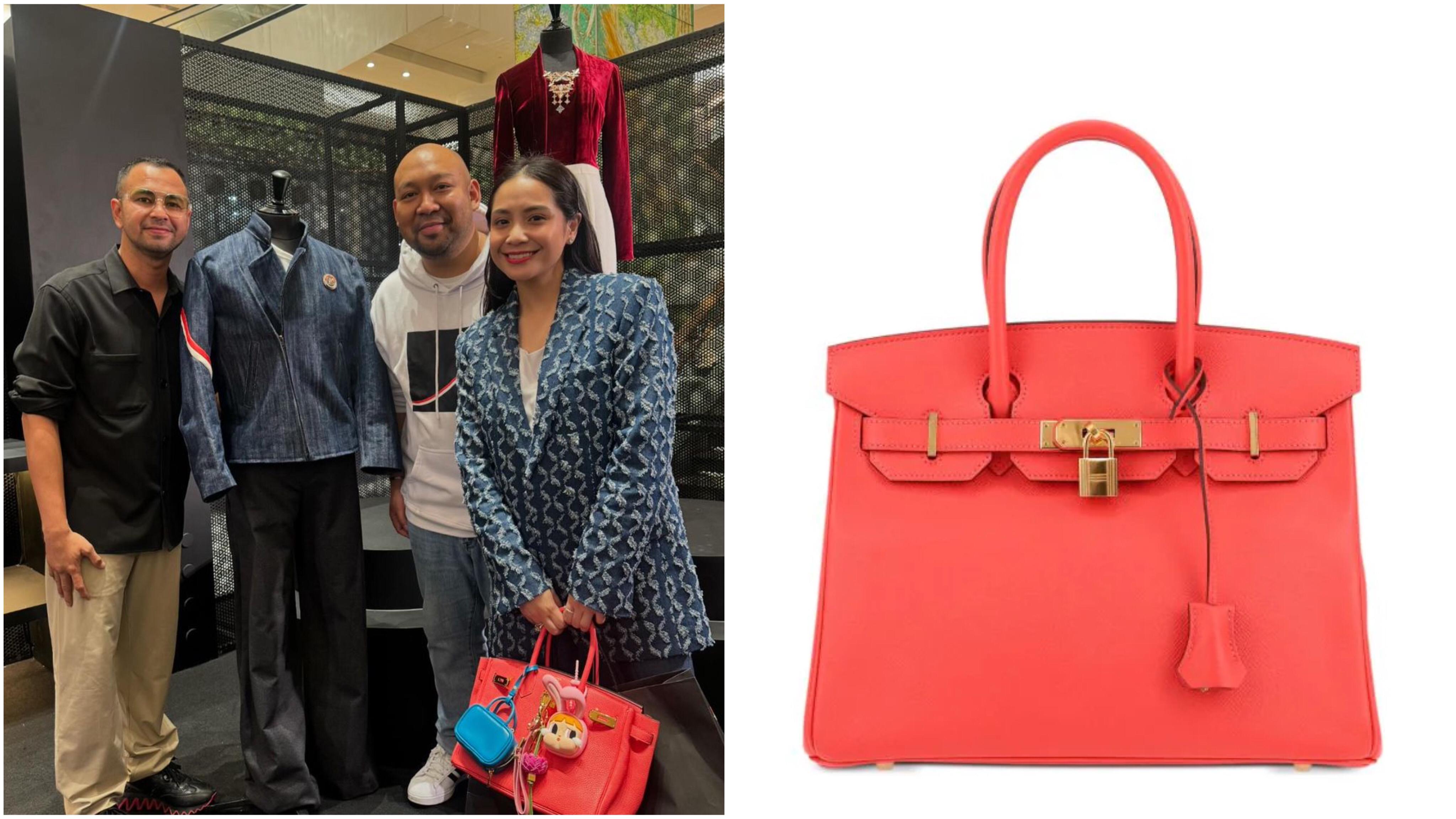 Nagita Slavina dan tas mewahnya