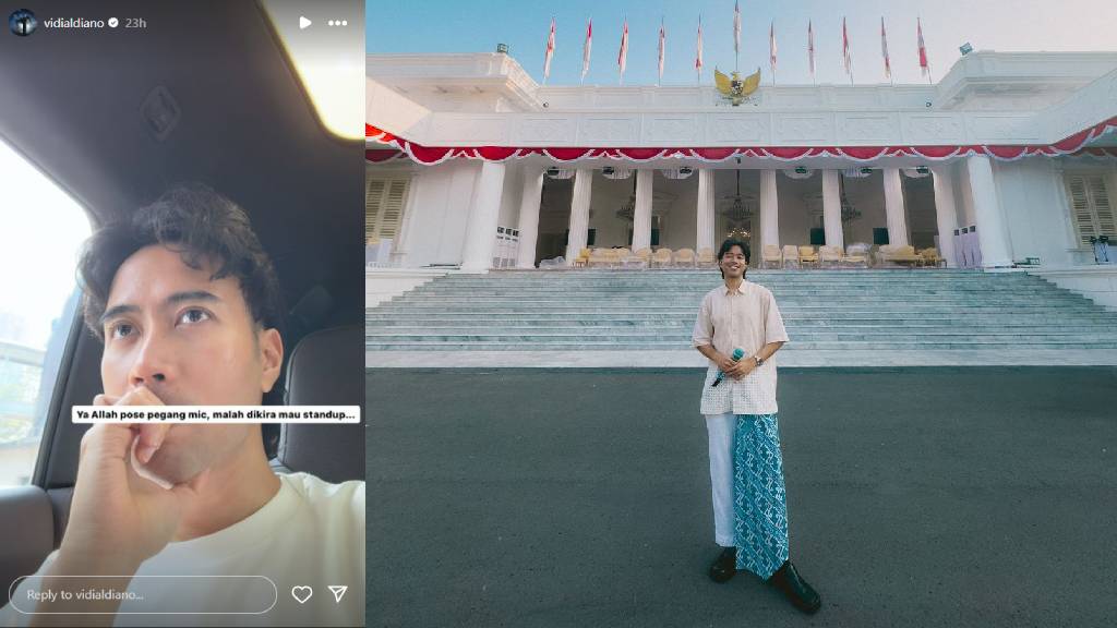 VIDI BAKAL NYANYI DI ISTANA