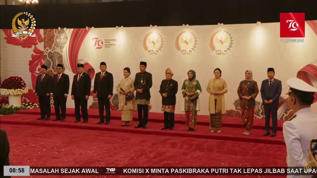 Puan Maharani di Sidang Tahunan MPR 2024