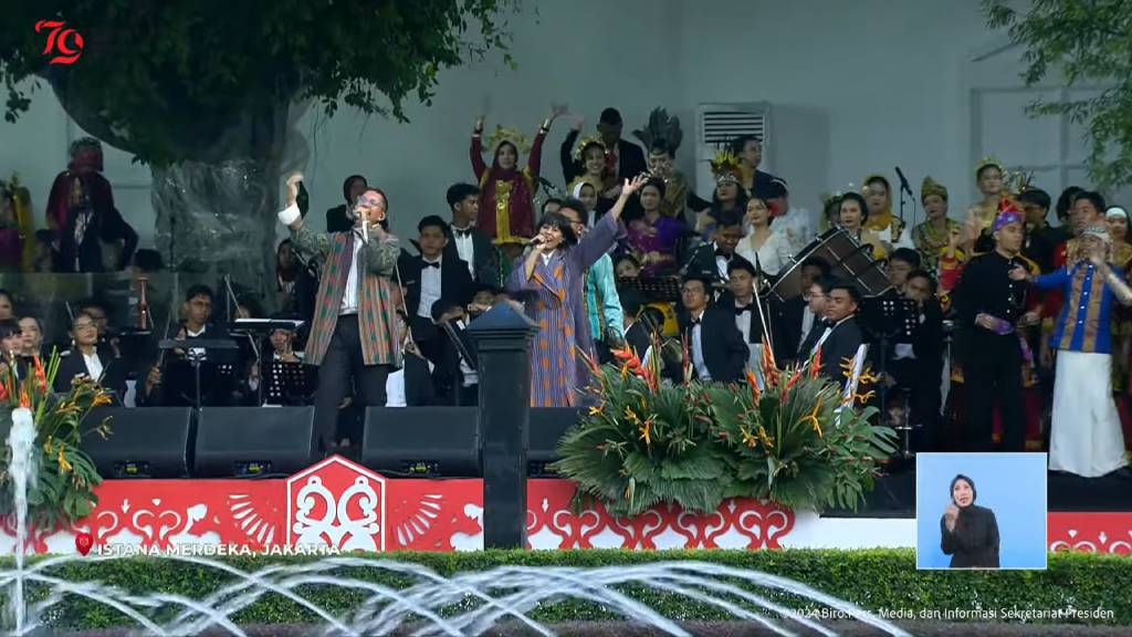 Maliq & D`Essentials di Istana Merdeka Jakarta