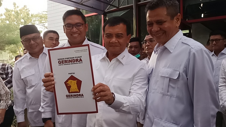 Gerindra mengusung Ahmad Luthfi-Taj Yasin di Pilgub Jateng 2024 (foto: MPI)