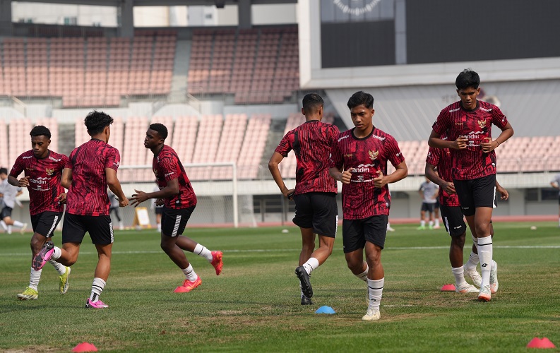 Timnas Indonesia menjalani pemusatan latihan di Korea Selatan. (Foto: PSSI)