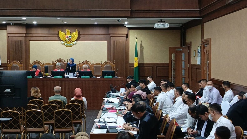 Sidang kasus pungli rutan KPK (foto: MPI)