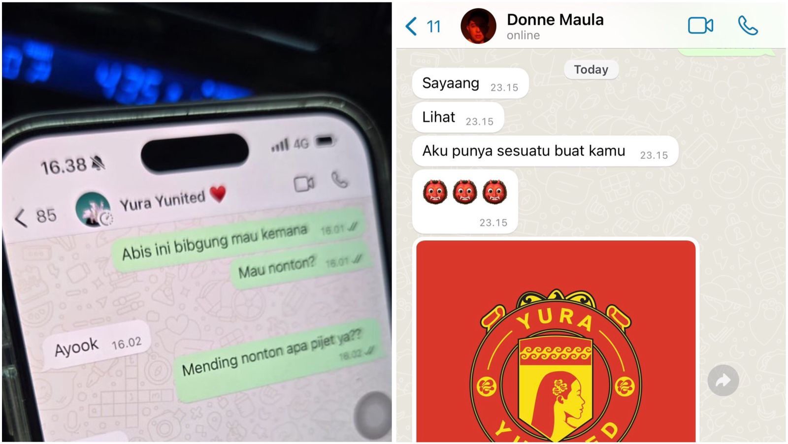 Kelakuan Donne Maula ke Yura Yunita