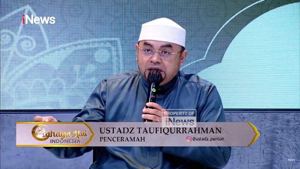 Ustaz Taufiqurrahman di Cahaya Hati Indonesia