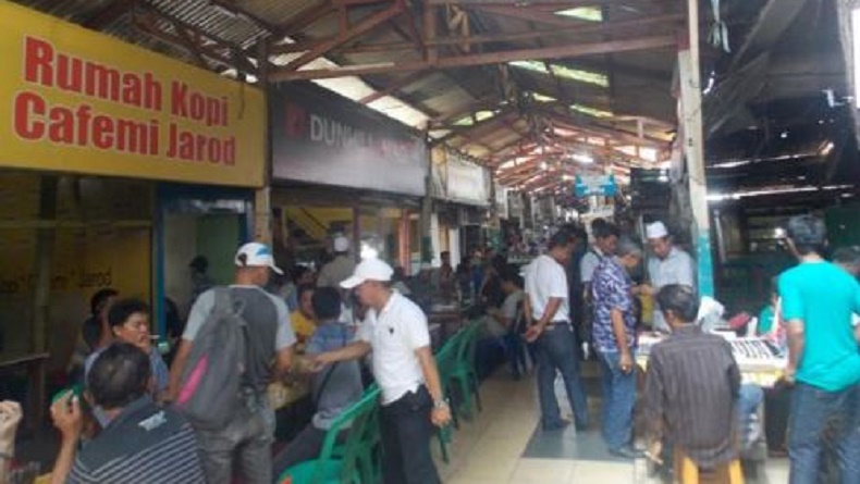 Kawasan jarod tempat sarapan di Manado. (Foto: Ist)