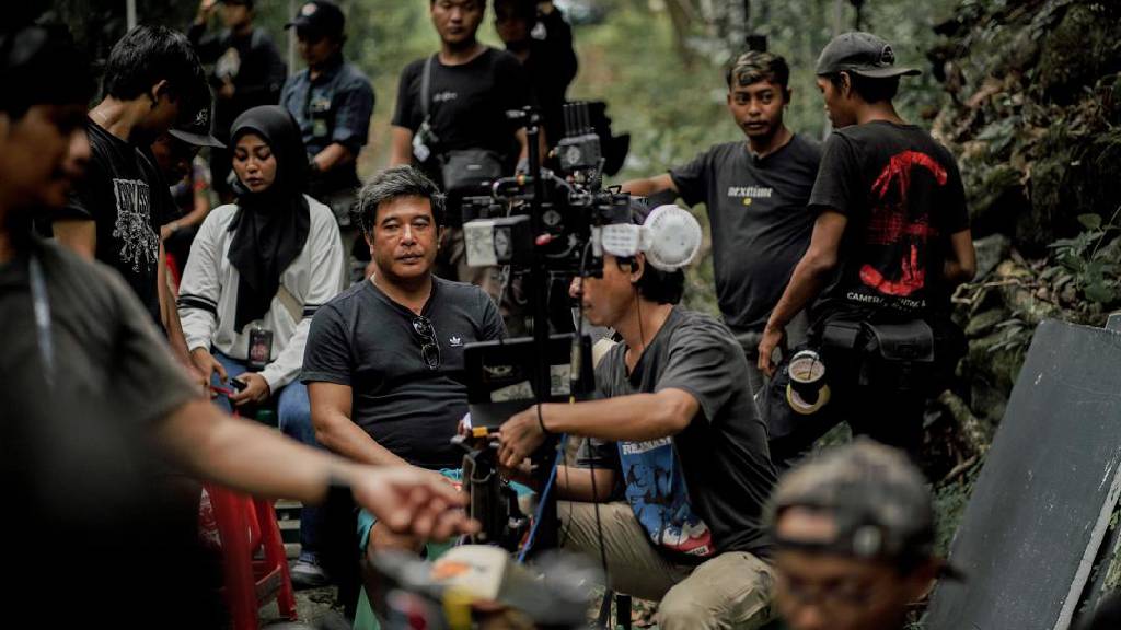 Proses syuting film Anak Kunti yang akan tayang di bioskop Indonesia. (Foto: Istimewa)