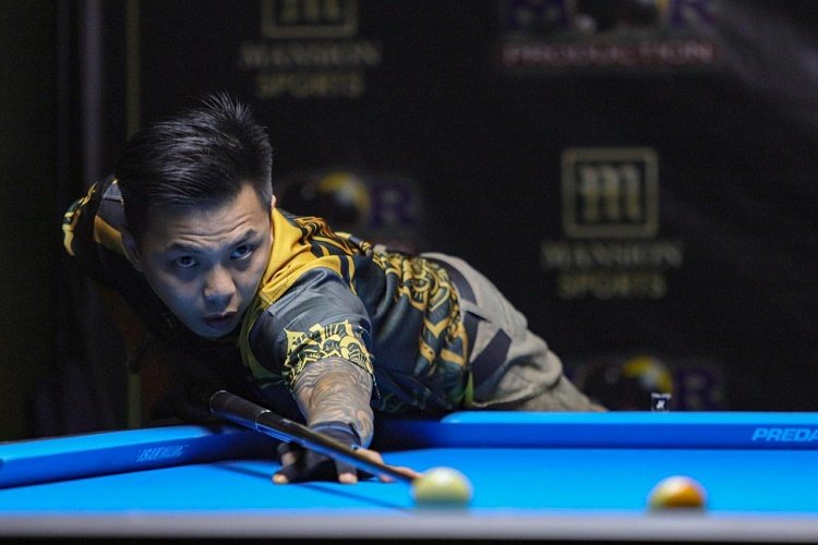 Juan Tiger juara Mansion Sport 9 Ball Open Tournament 2024. (Foto: iNews Media Group/Aldhi Chandra Setiawan)