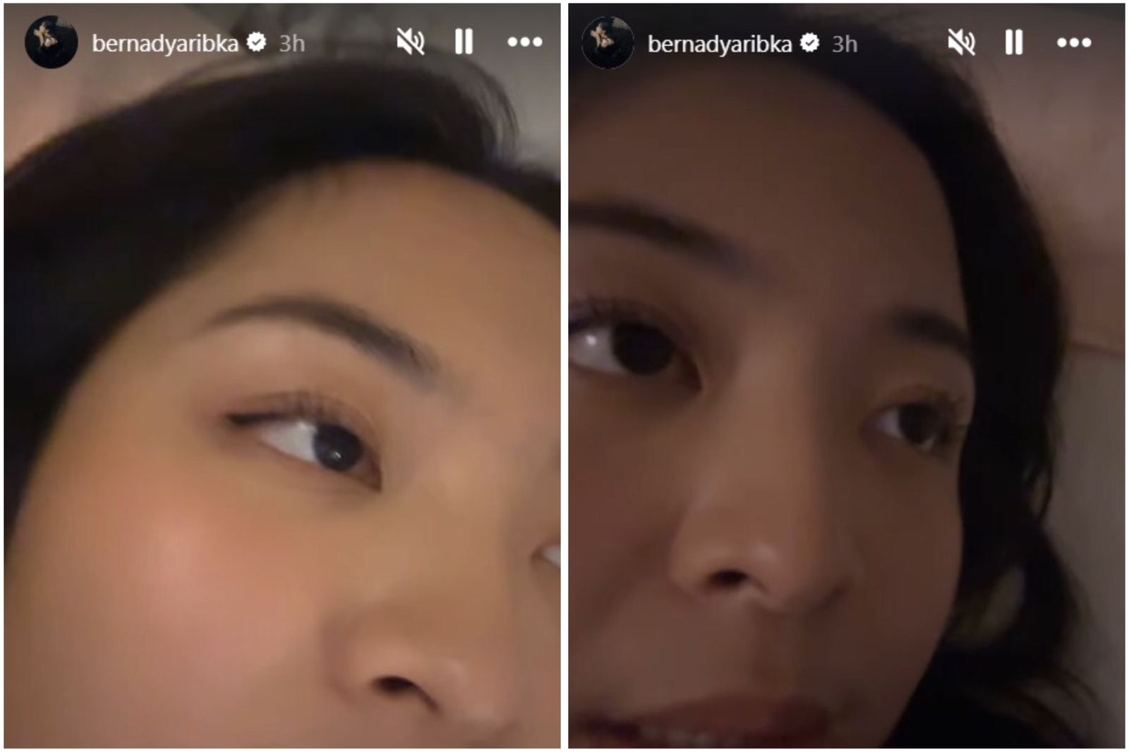 Bernadya memberi komentar terkait video viral di media sosial. (Foto: Instagram)