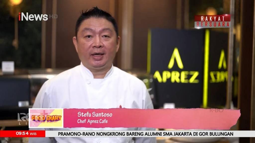 Food Diary: Aprez Cafe di SCBD Jakarta. (Foto: iNews TV)