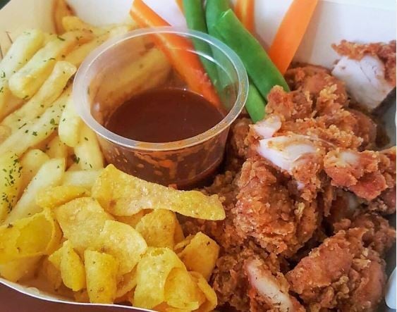 Salah satu menu makanan di Kandang Ayam Cimahi. (Foto: Instagram)