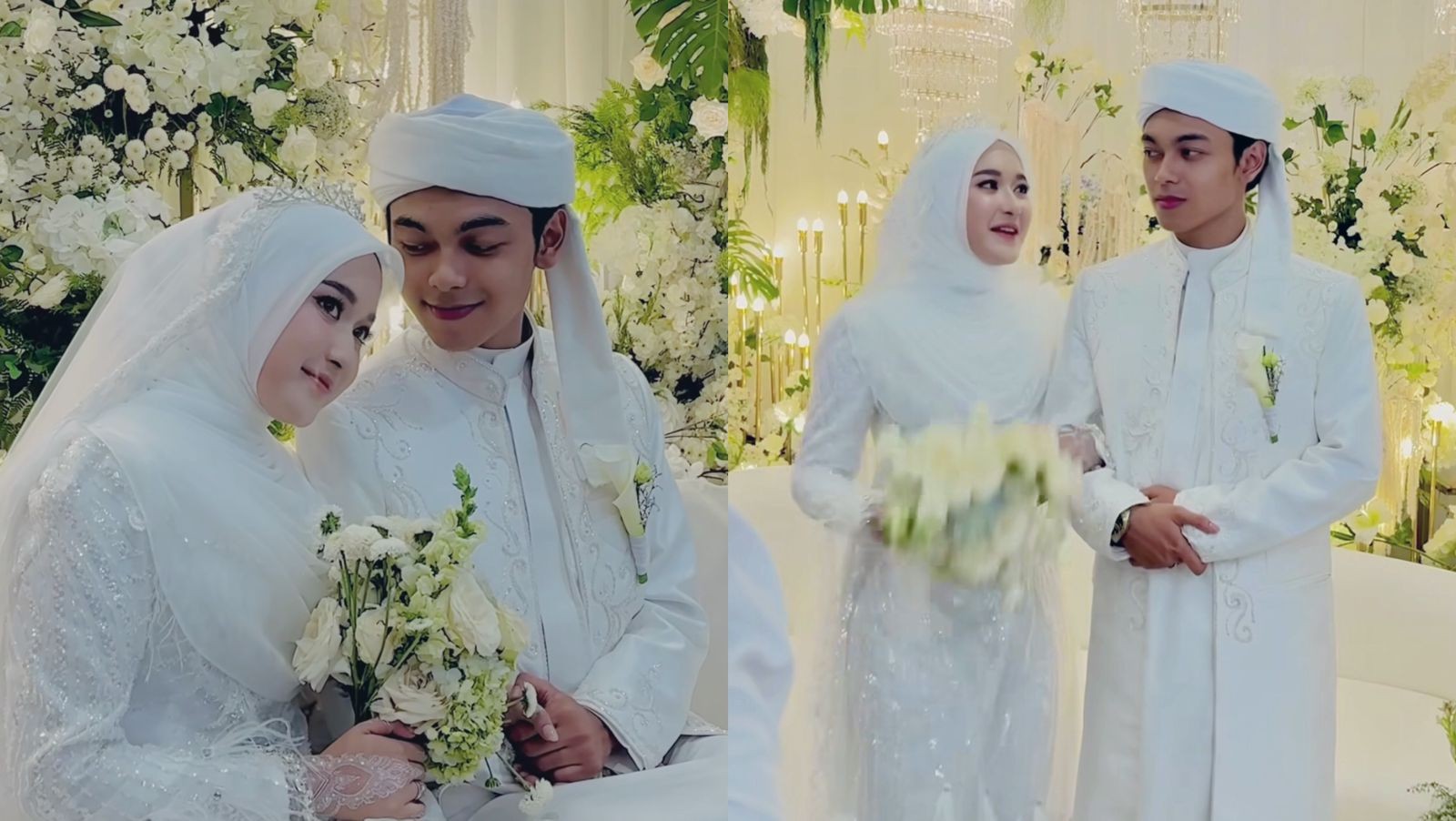 Momen pernikahan Gus Zizan dan Syifa. (Foto: Instagram)