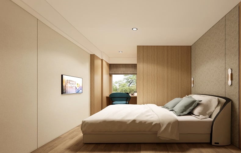 Ilustrasi kamar di Apartemen NexCity Yogyakarta. (Foto: MNC Land)