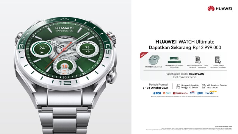 HUAWEI WATCH Ultimate. (Foto: dok HUAWEI)