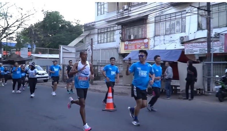 Lettu Agus Prayogo merupakan atlet lari jarak jauh profesional. (Foto istimewa).