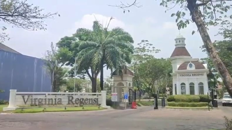 Kediaman Gregorius Ronald Tannur di perumahan elite Pakuwon City, Kecamatan Mulyorejo, Surabaya, Jawa Timur. (Foto: Yudha Prawira).